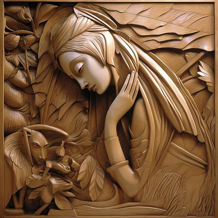 نموذج ثلاثي الأبعاد لآلة CNC 3D Art 